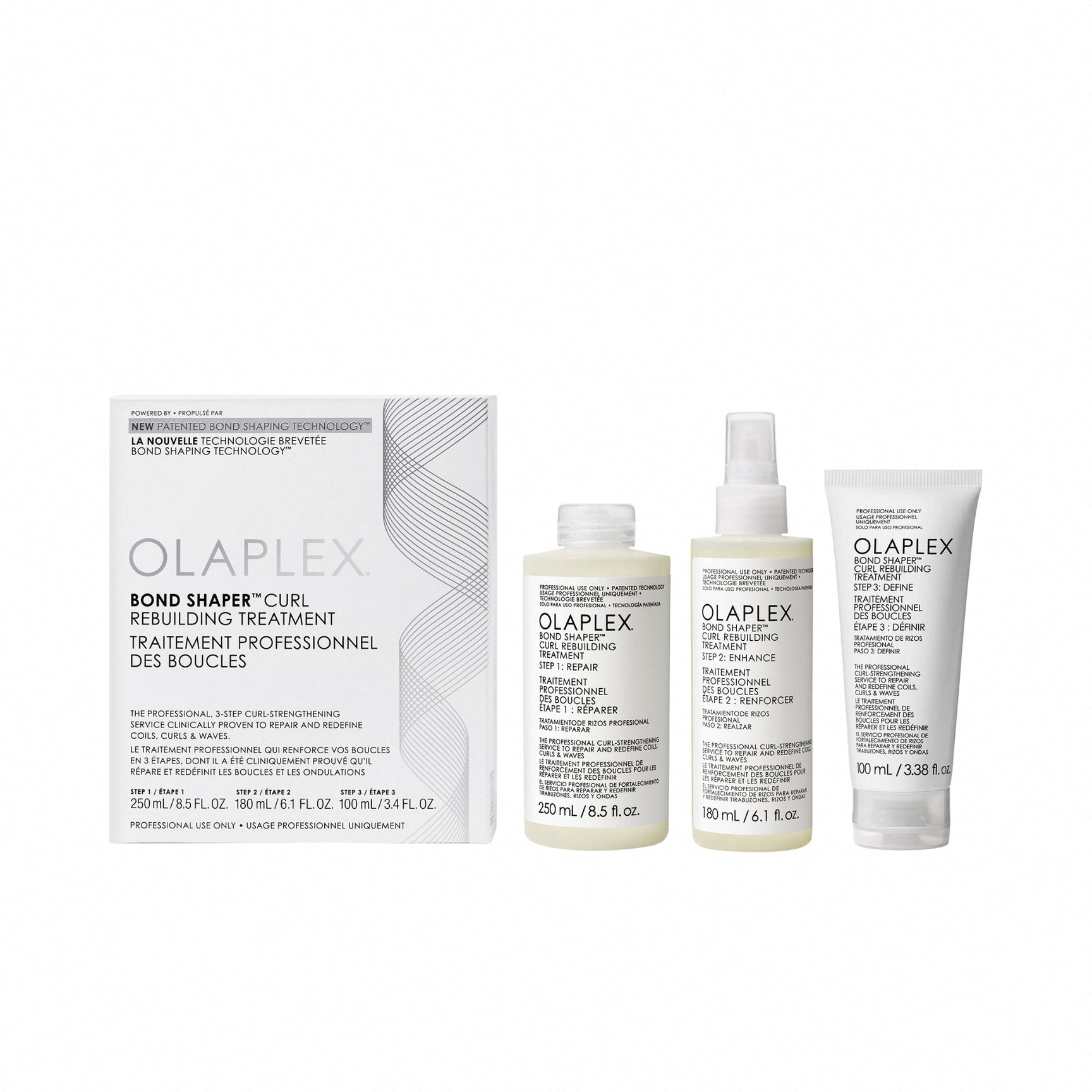 Olaplex Bond Shaper Curl Rebuilding Treatment – Salon Promotions LTD