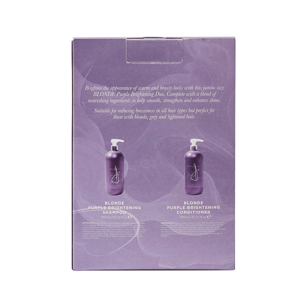 Neal & Wolf BLONDE Brighten & Tone Purple Shampoo & Conditioner 950ml Duo