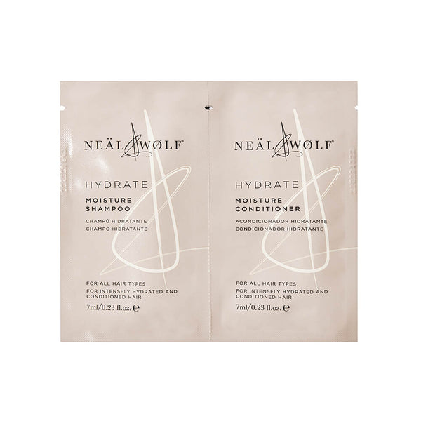 Neal & Wolf HYDRATE Shampoo & Conditioner Duo Sachet (7ml)